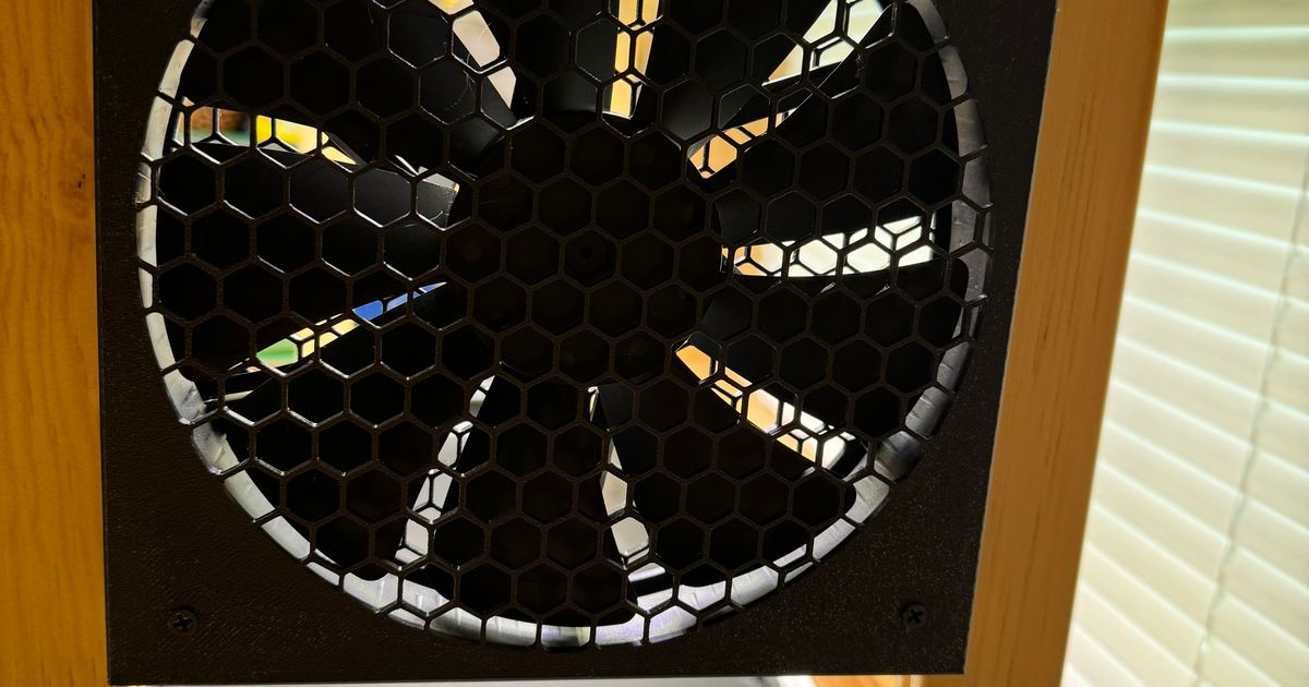 Rise Gardens 200mm Fan by LoxBobbin | Download free STL model ...