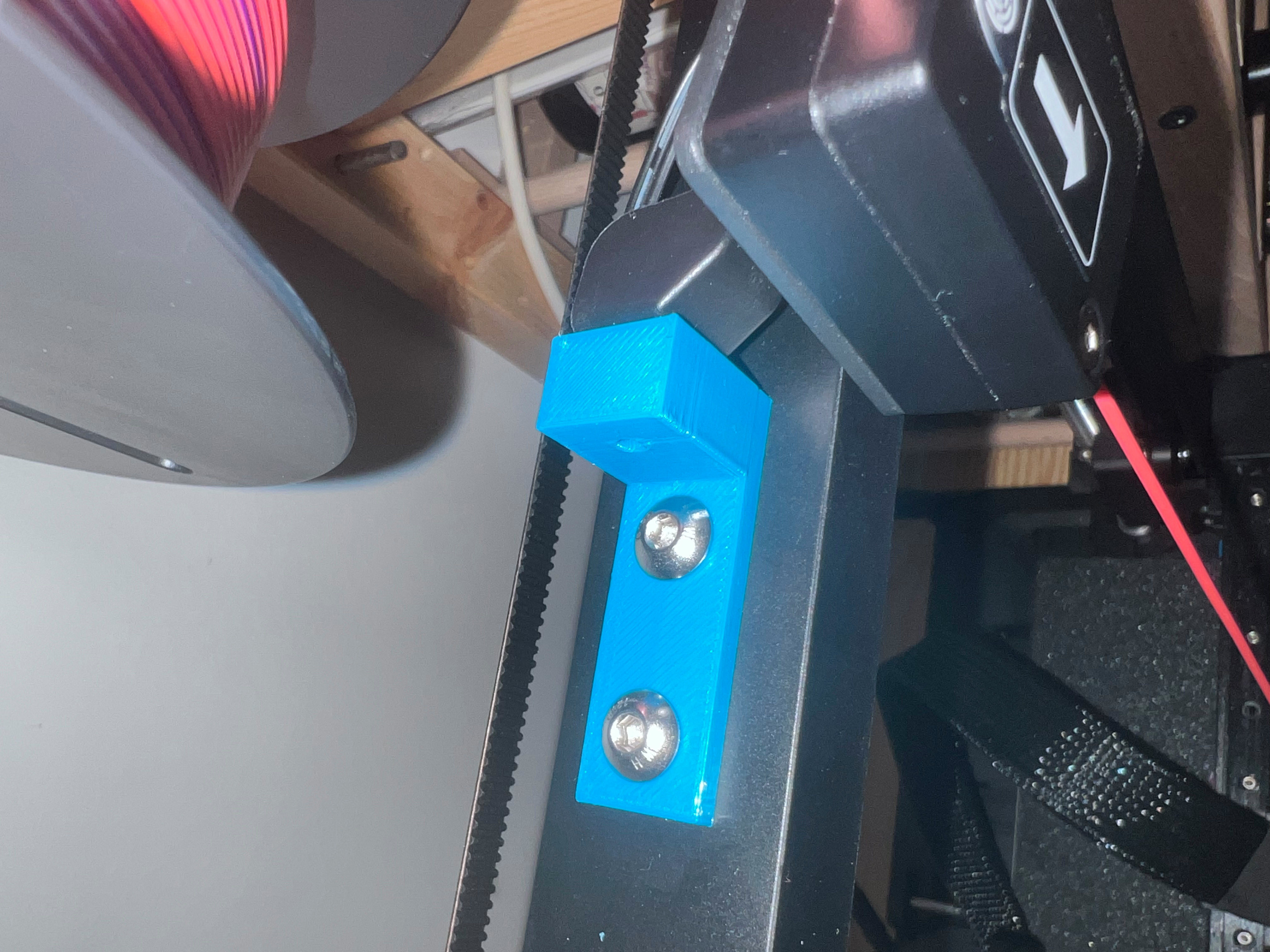 Ender3 v3 KE filament sensor console 3D model thumbnail