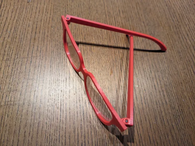Replacement eye glass rims and temples