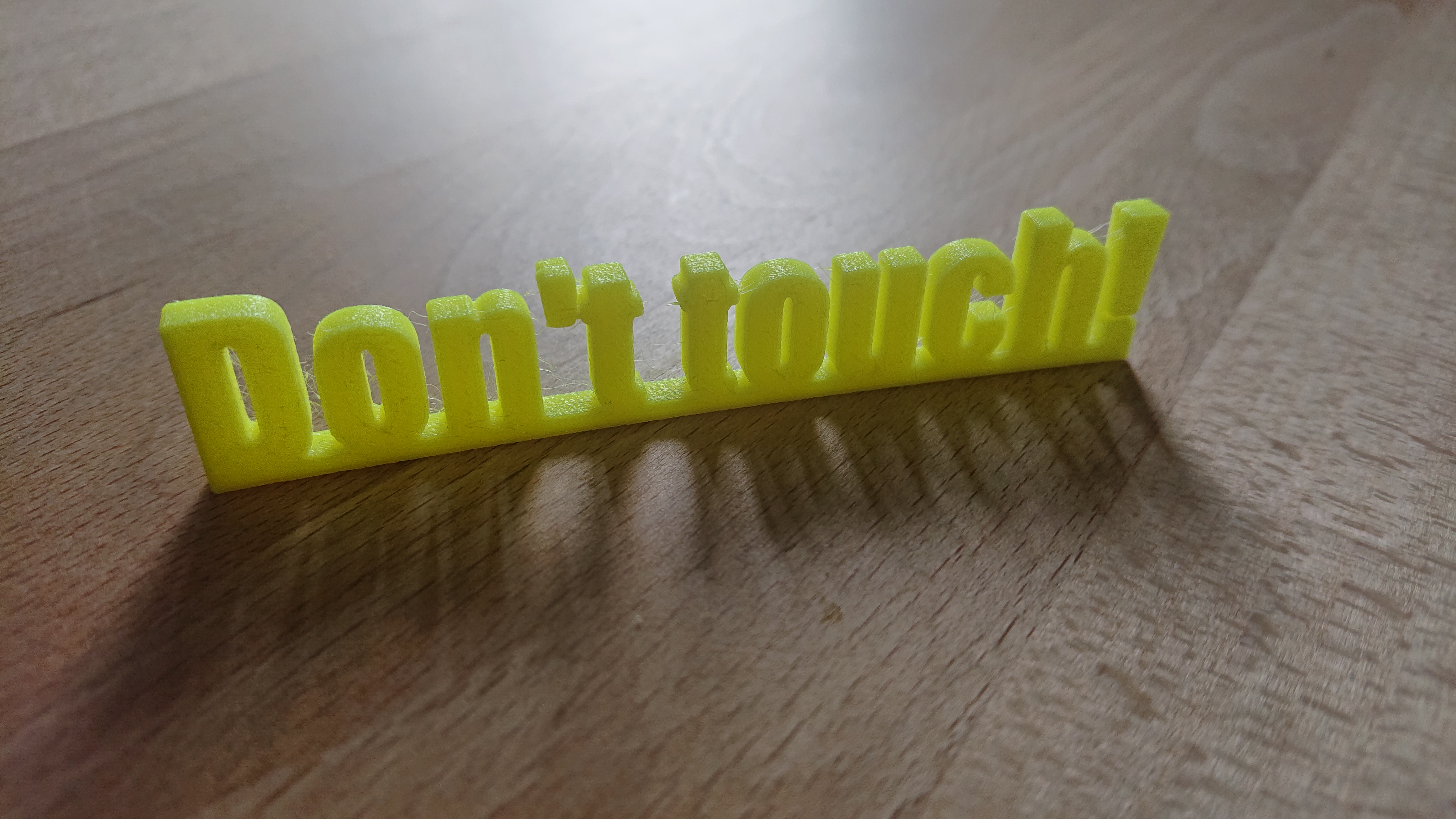 Miniatura 2 do modelo 3D Don't touch!