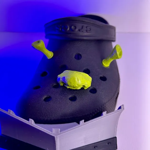 Jibbitz (Crocs Charms) Display by 3D Built, Download free STL model