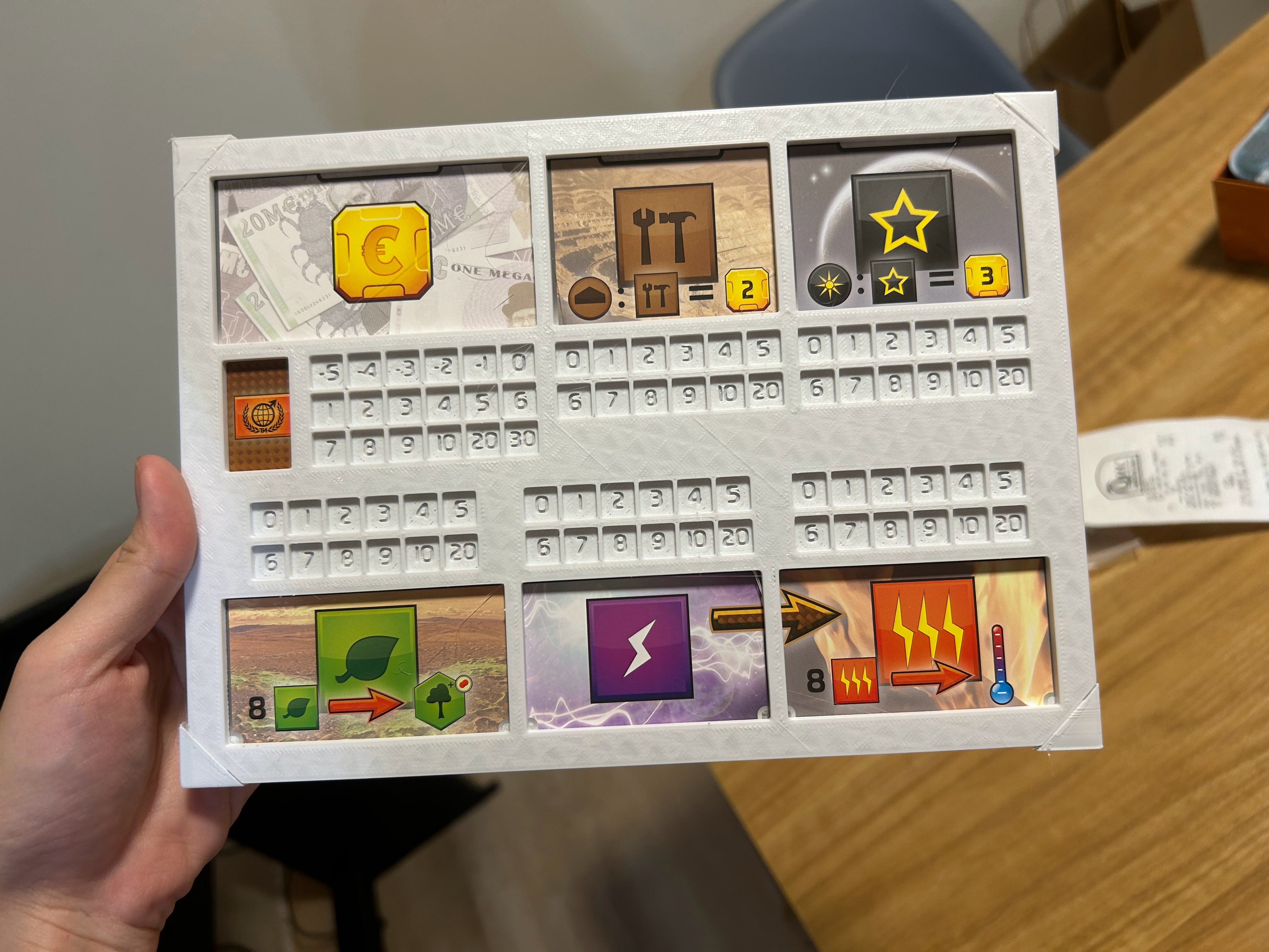 Terraforming Mars Player Mat