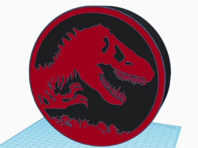Jurassic park wall design   WORK IN PROGRESS (feedback appreciated)