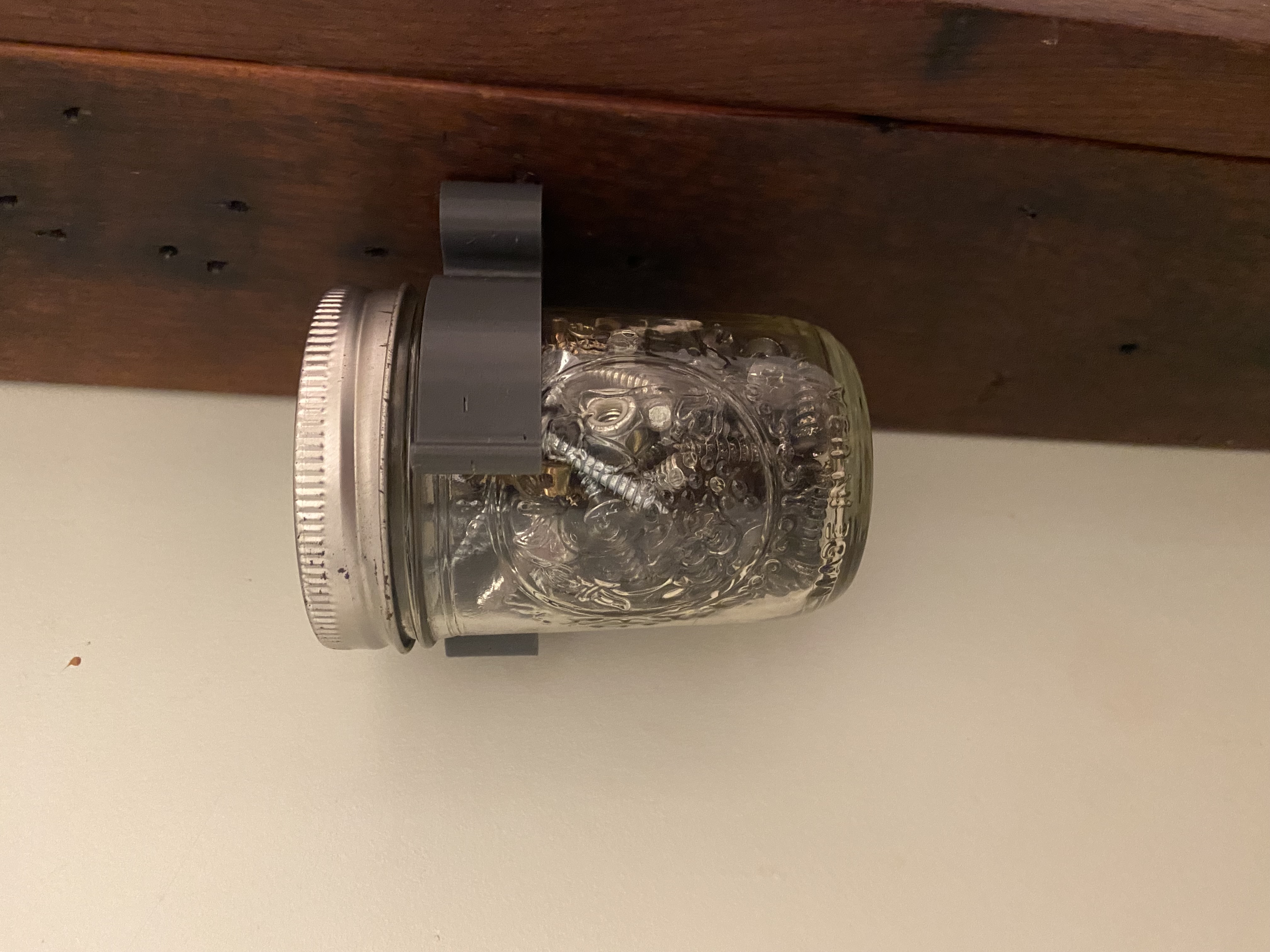 Mason Jar Wall Mount - 66mm