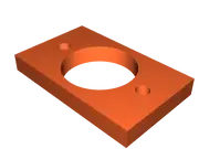 Door plate extender