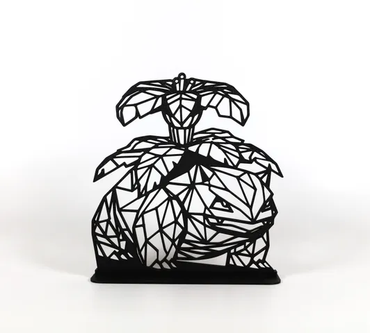 Geometric Low Poly Venusaur