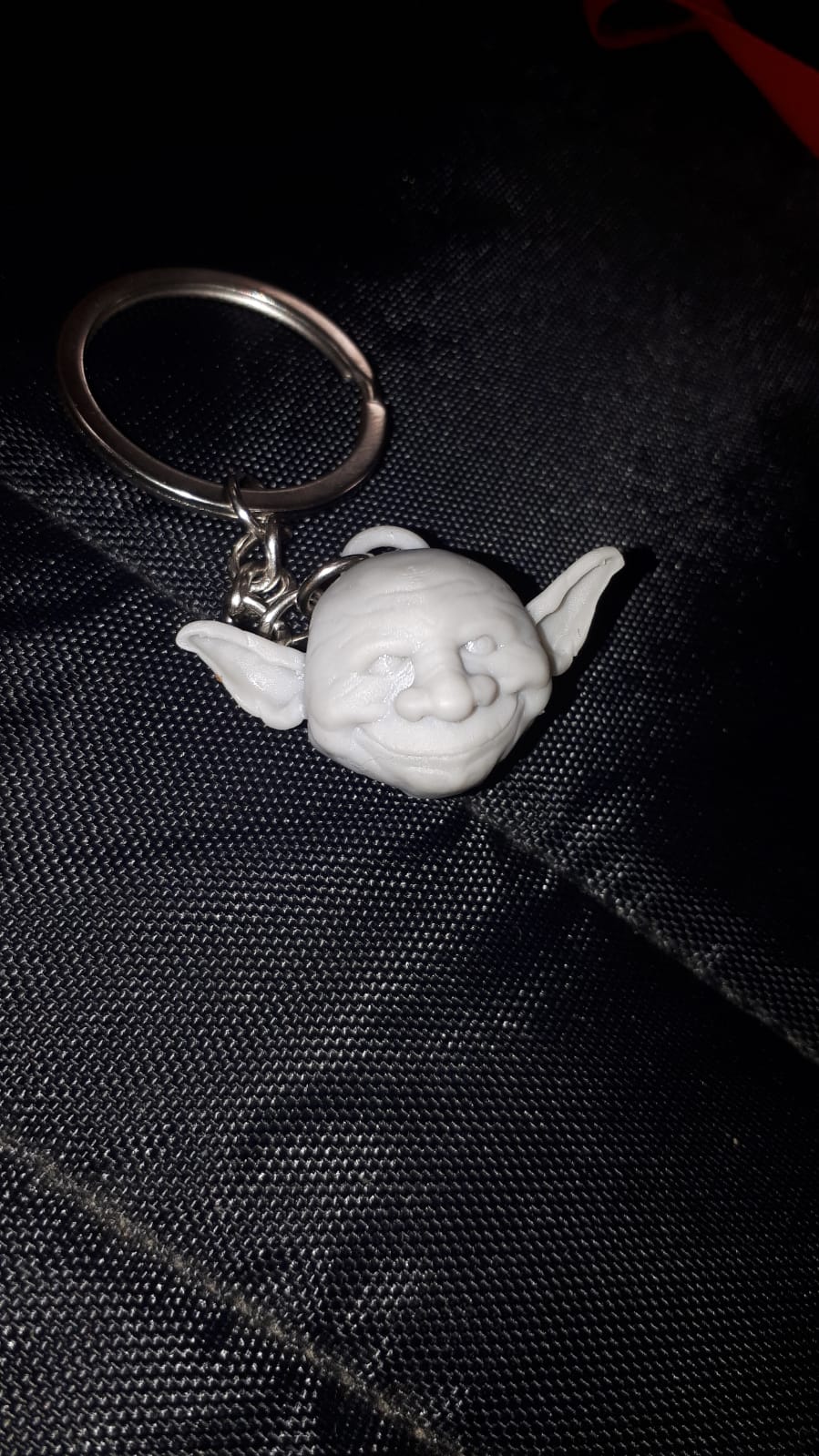 Goblin head keychain