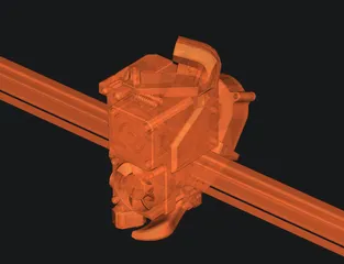 Prusa Core One nextruder gantry