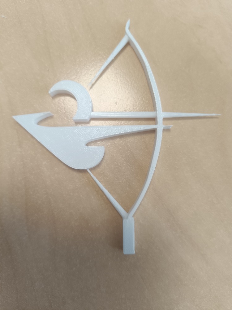Lukostřelecké logo / Archery logo 3D model