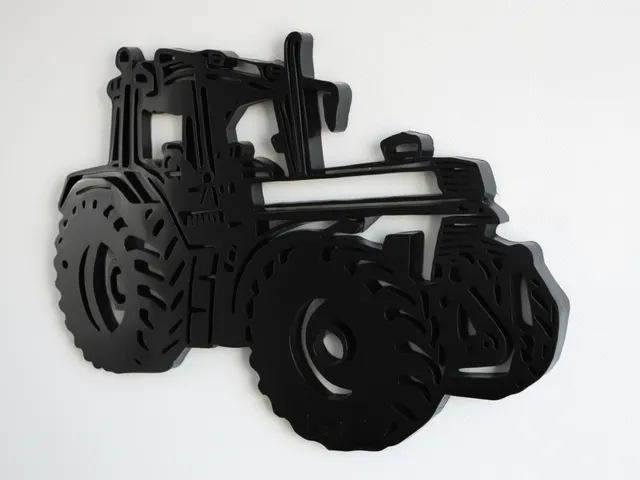 Tracteur stylisé