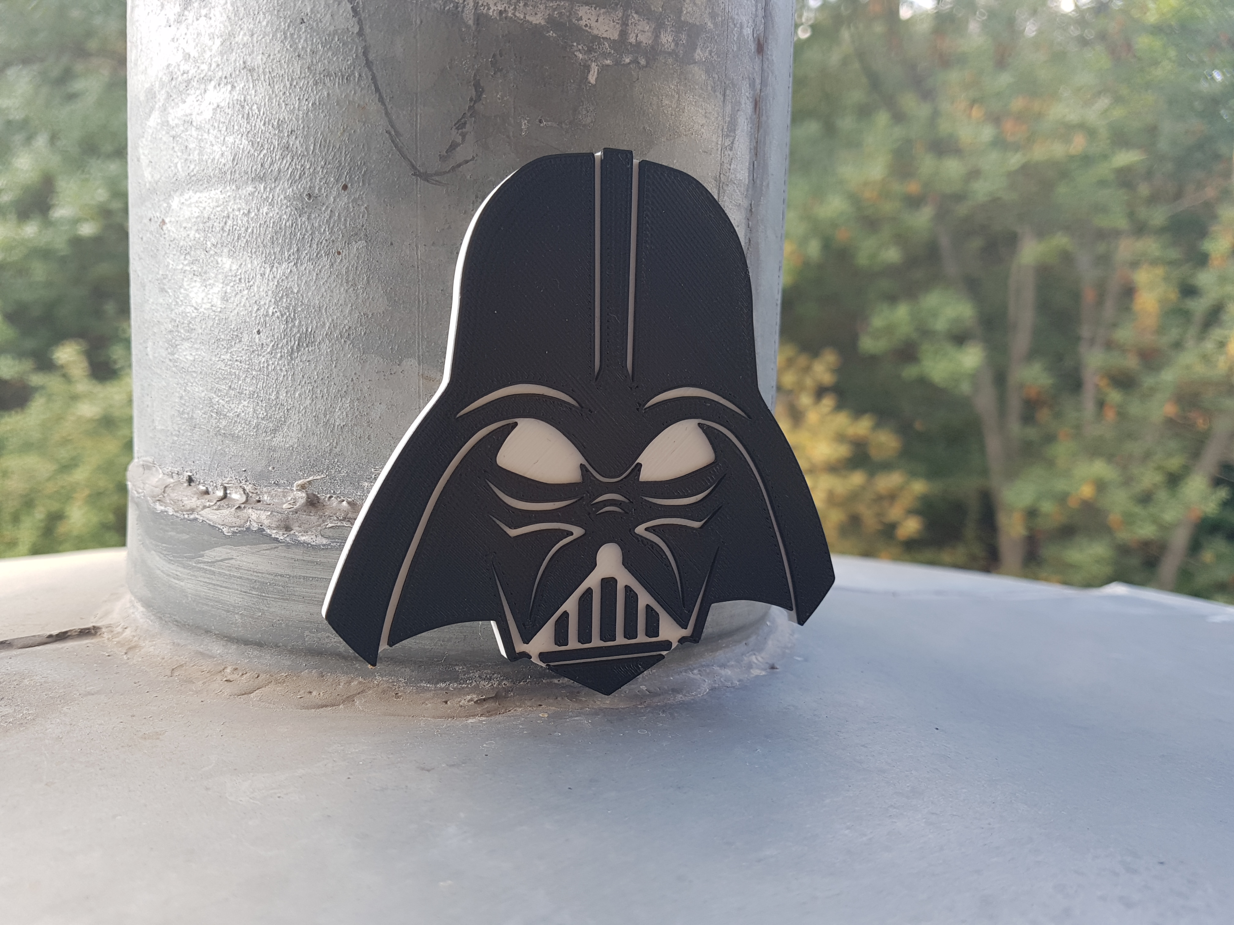 Miniatura 3 do modelo 3D Star Wars Vader Magnet