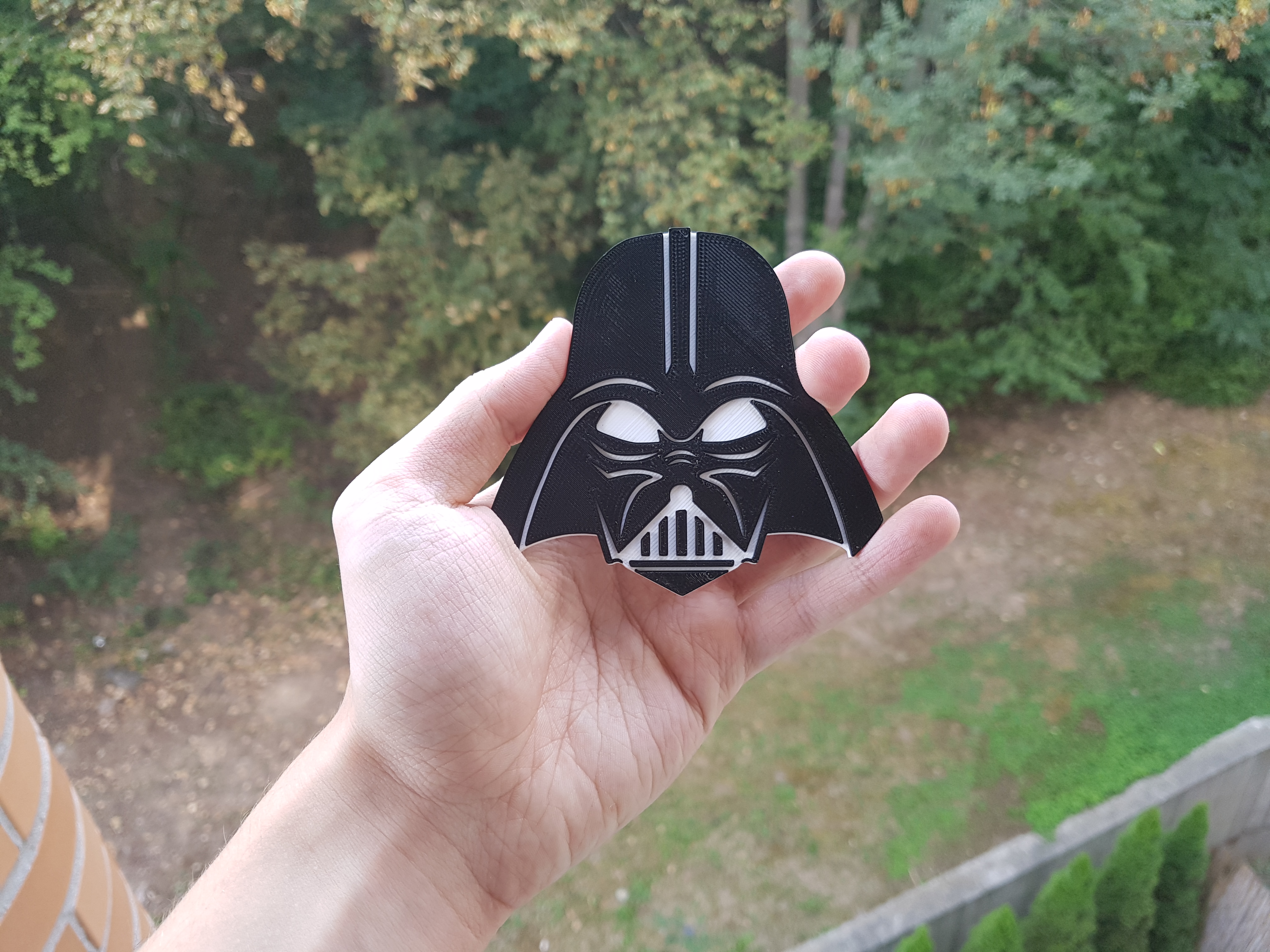 Miniatura 2 do modelo 3D Star Wars Vader Magnet