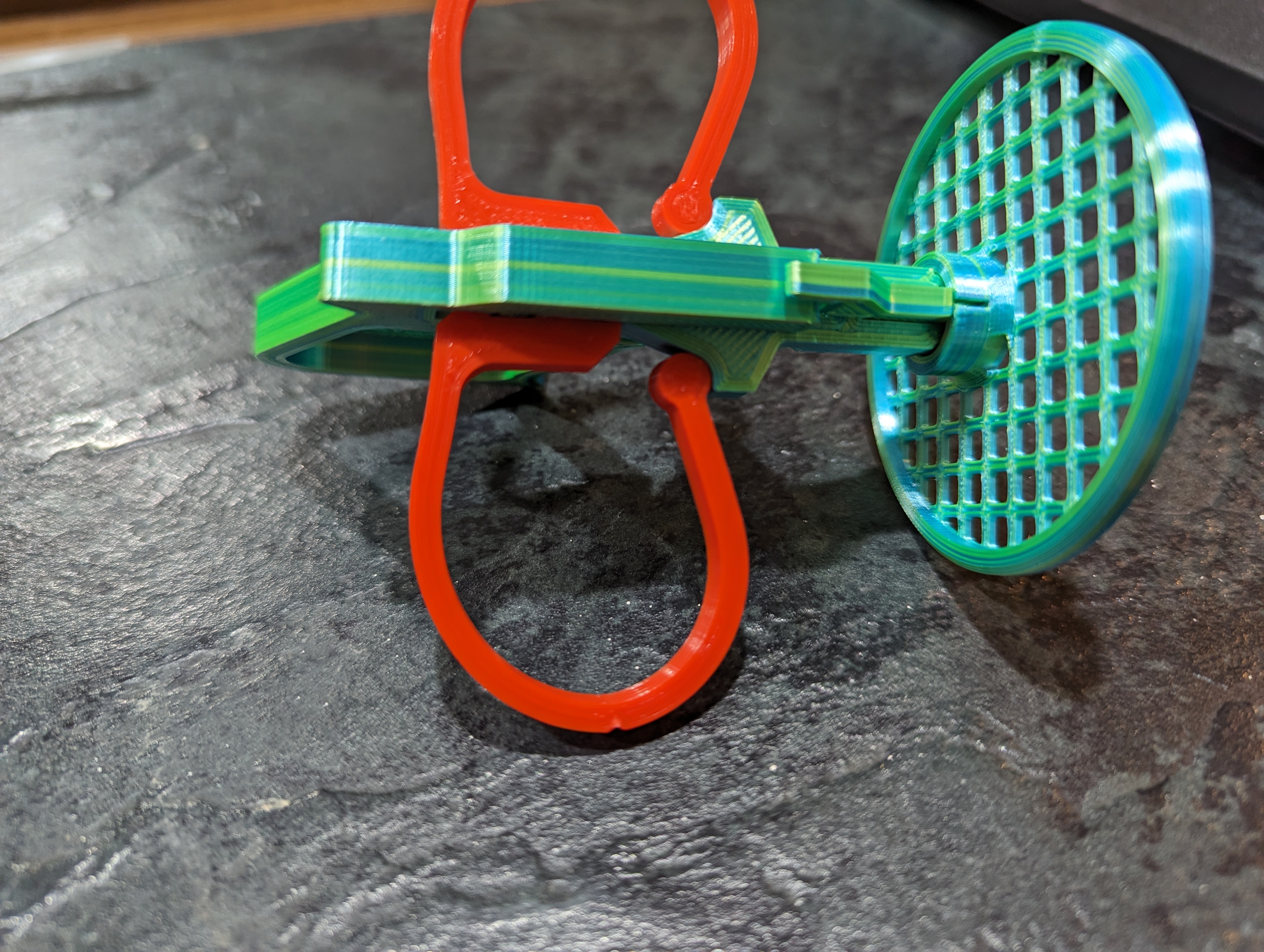 Fly Swatter Spring with Notches