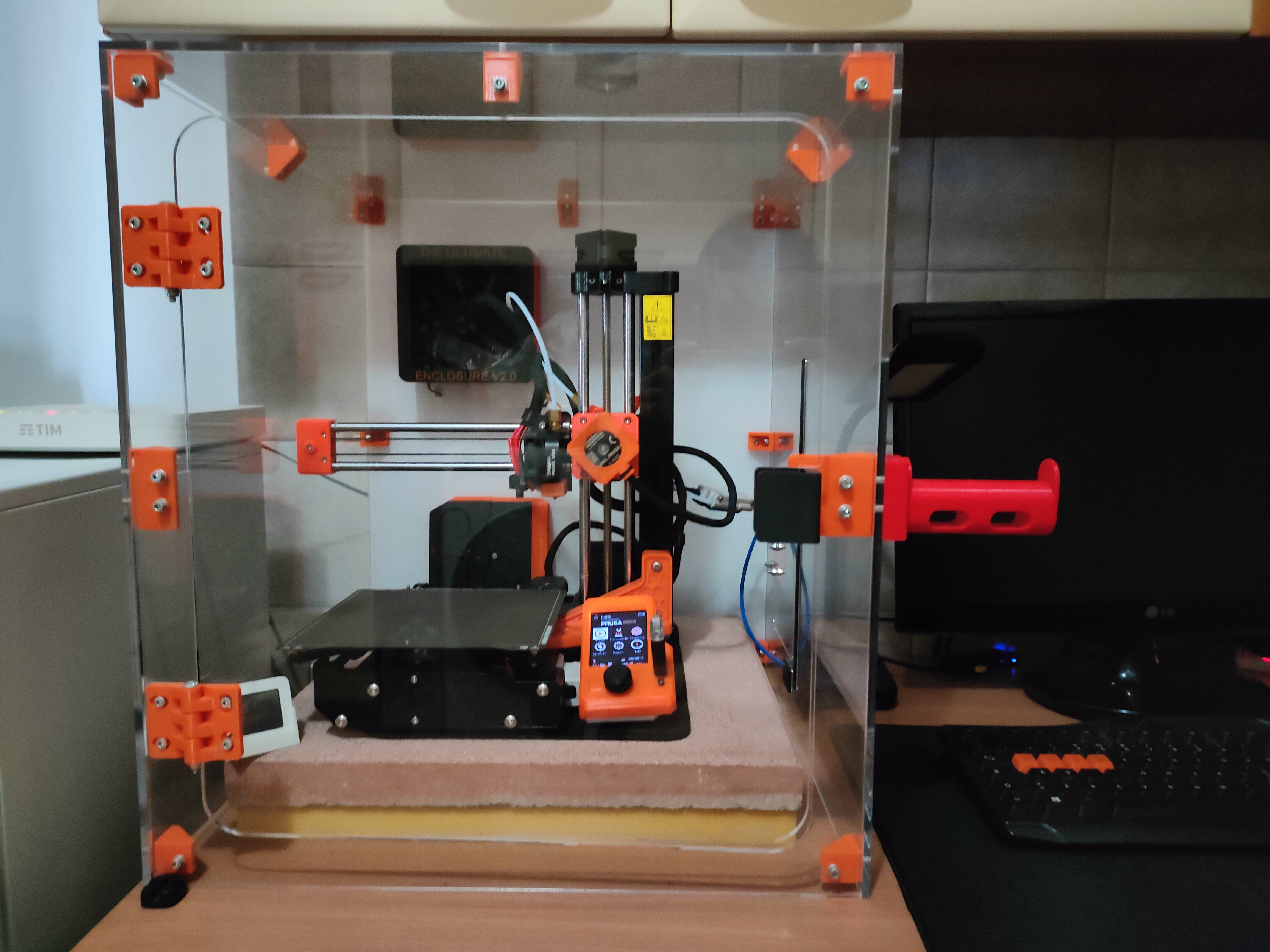 The Ultimate Prusa Mini/Bambulab A1 mini Enclosure v3.0