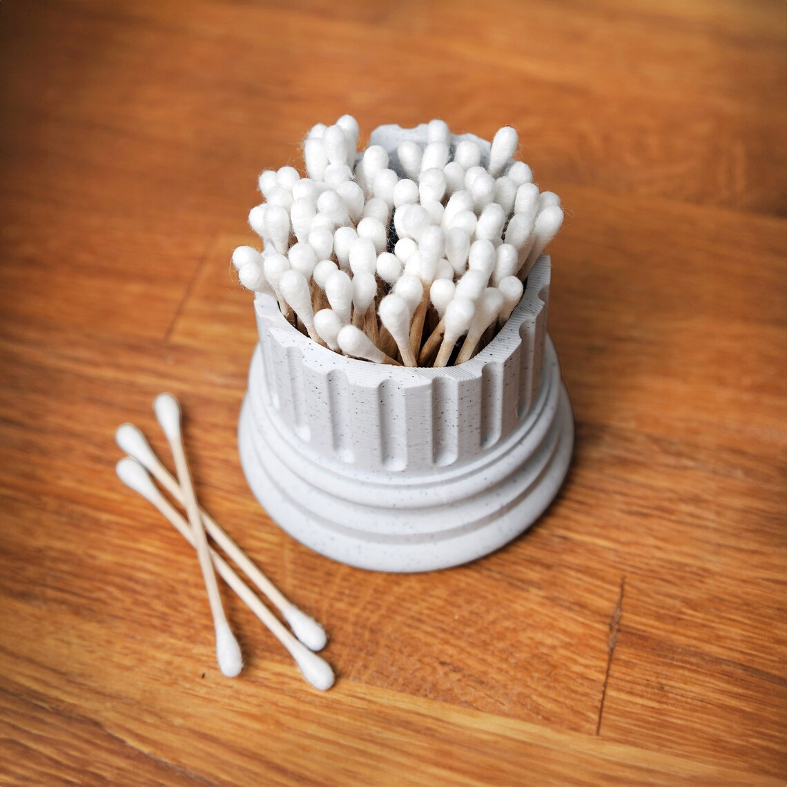 Cotton bud holder roman pillar by Christoph Lehner Download free STL