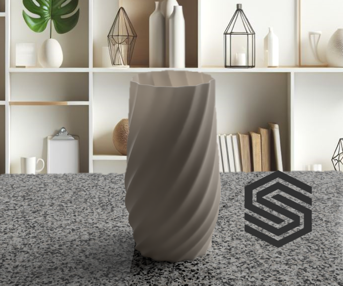 Spiral Cuttlery Organizer / Vase