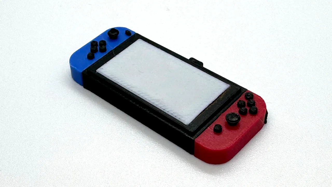 Nintendo Switch for keychain by AleMaker 3D | Download free STL