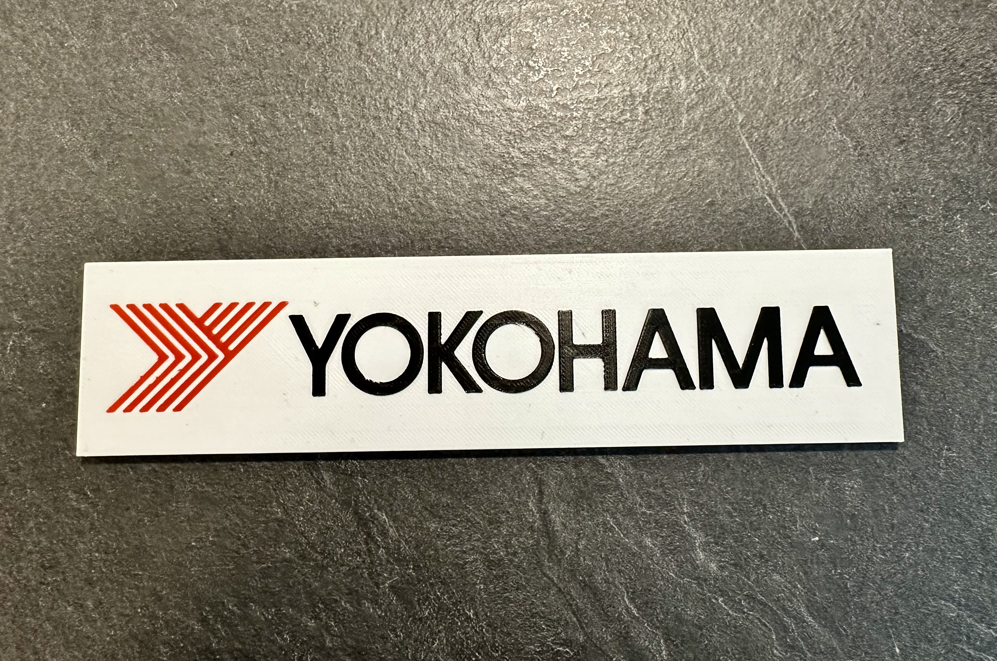 Yokohama  advertising sign  for Carrera slot car