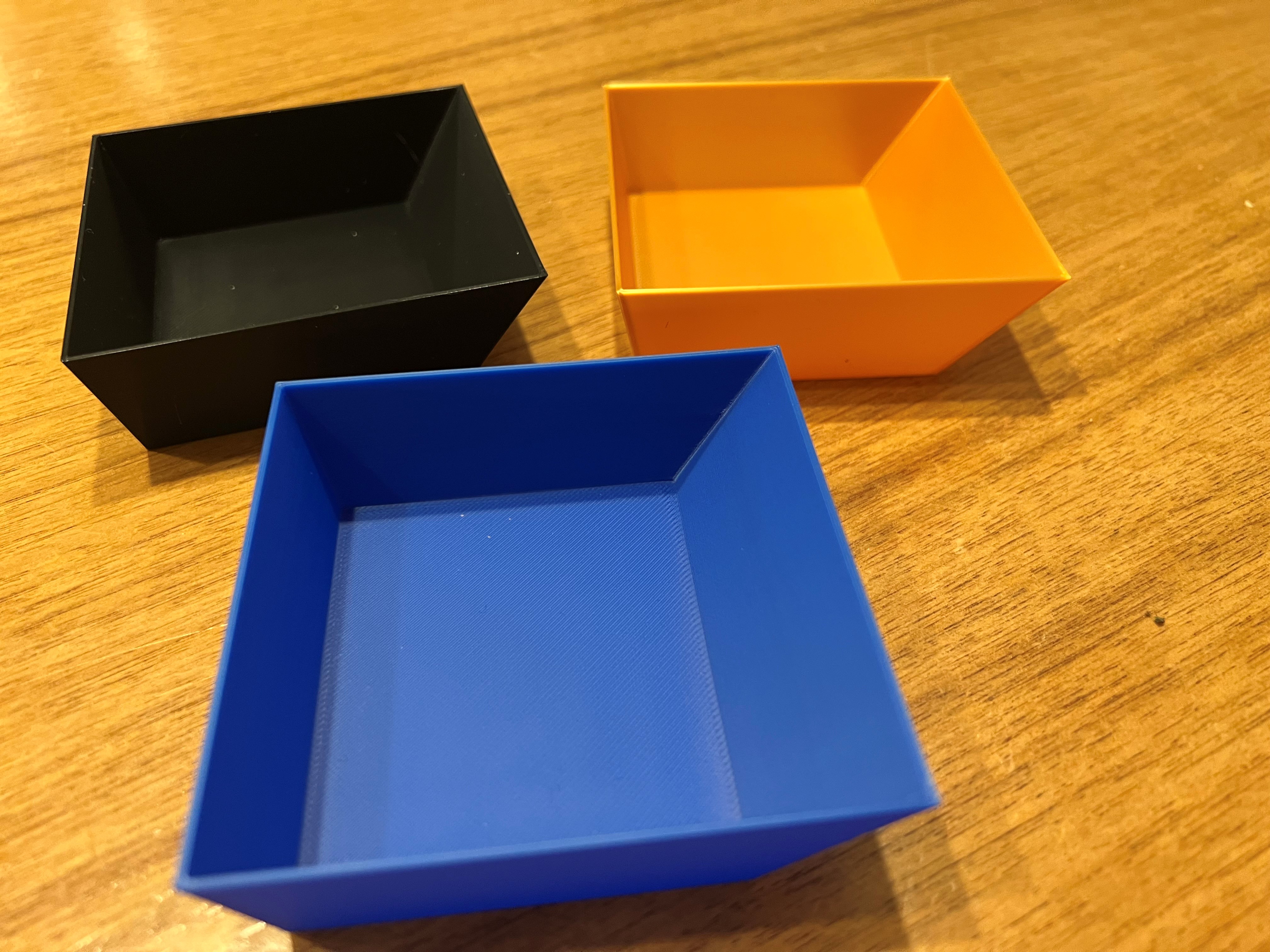 Stackable token trays