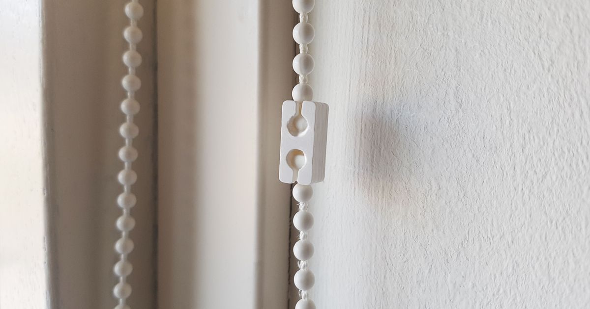 Roller Blind Chain Connector by The3Designer Download free STL model