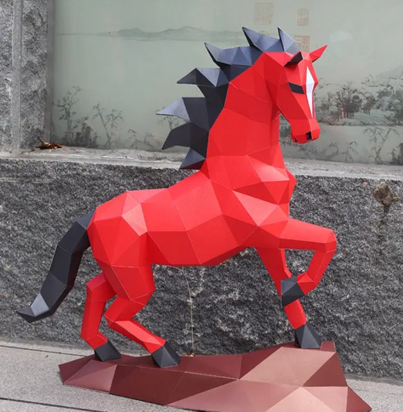 Low poly Horse