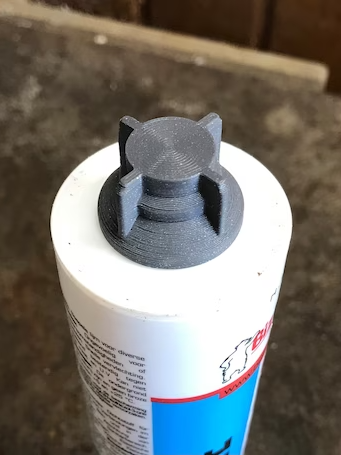 Silicone / Sealant Cartridge Cap Improved
