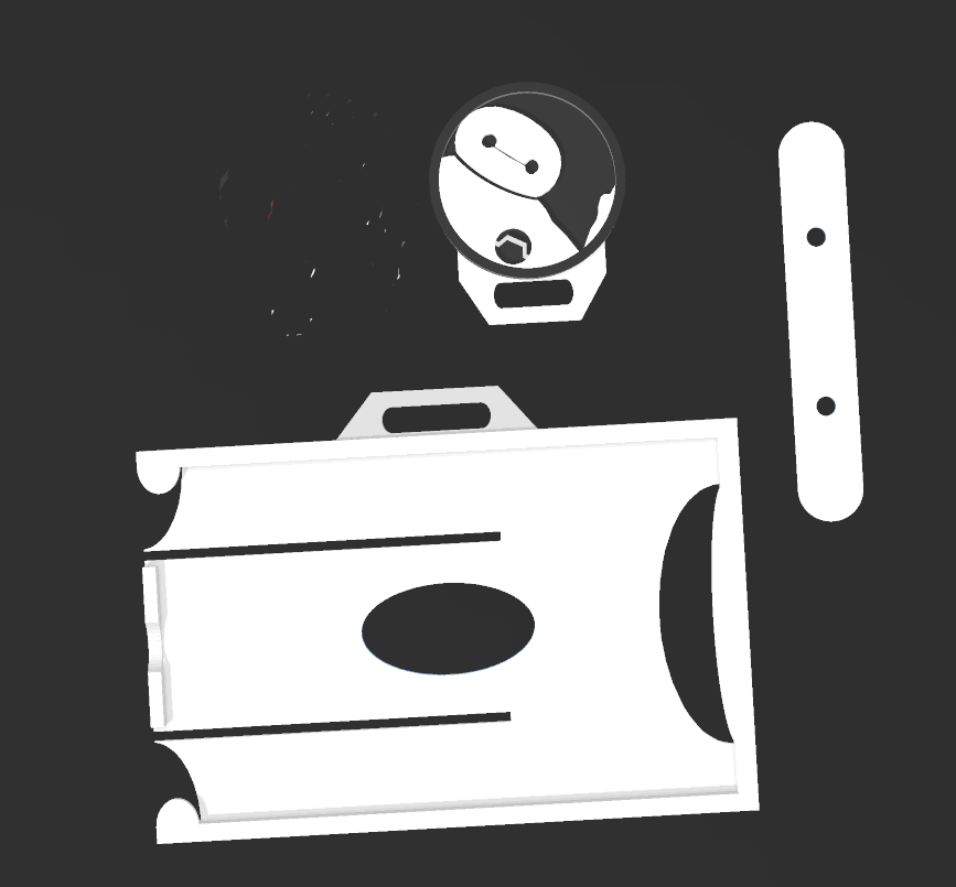 Miniatura 3 do modelo 3D ID card case - BAYMAX