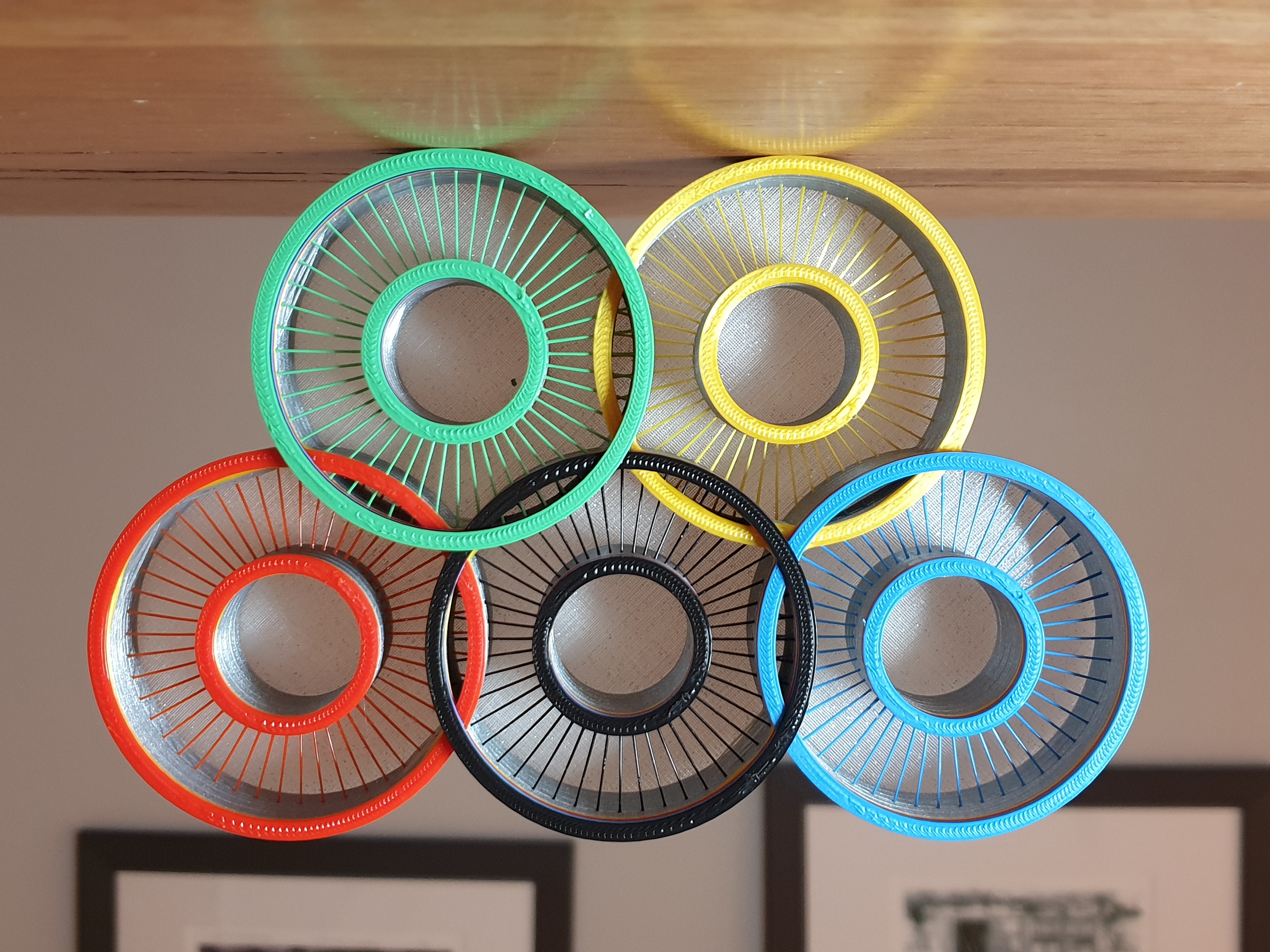 Olympic Rings ornament