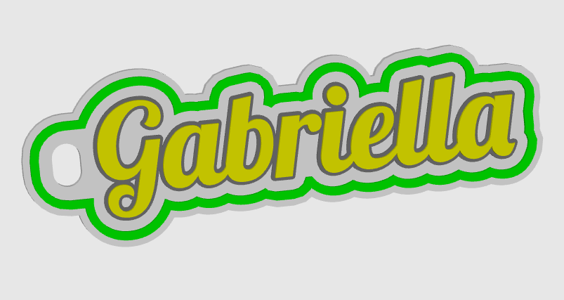 Keychain Gabriella