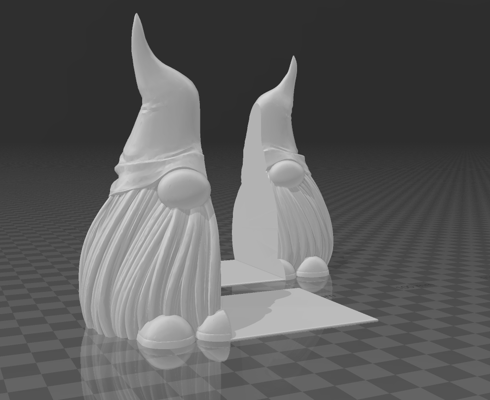 Miniatura 3 do modelo 3D Gnome Bookends