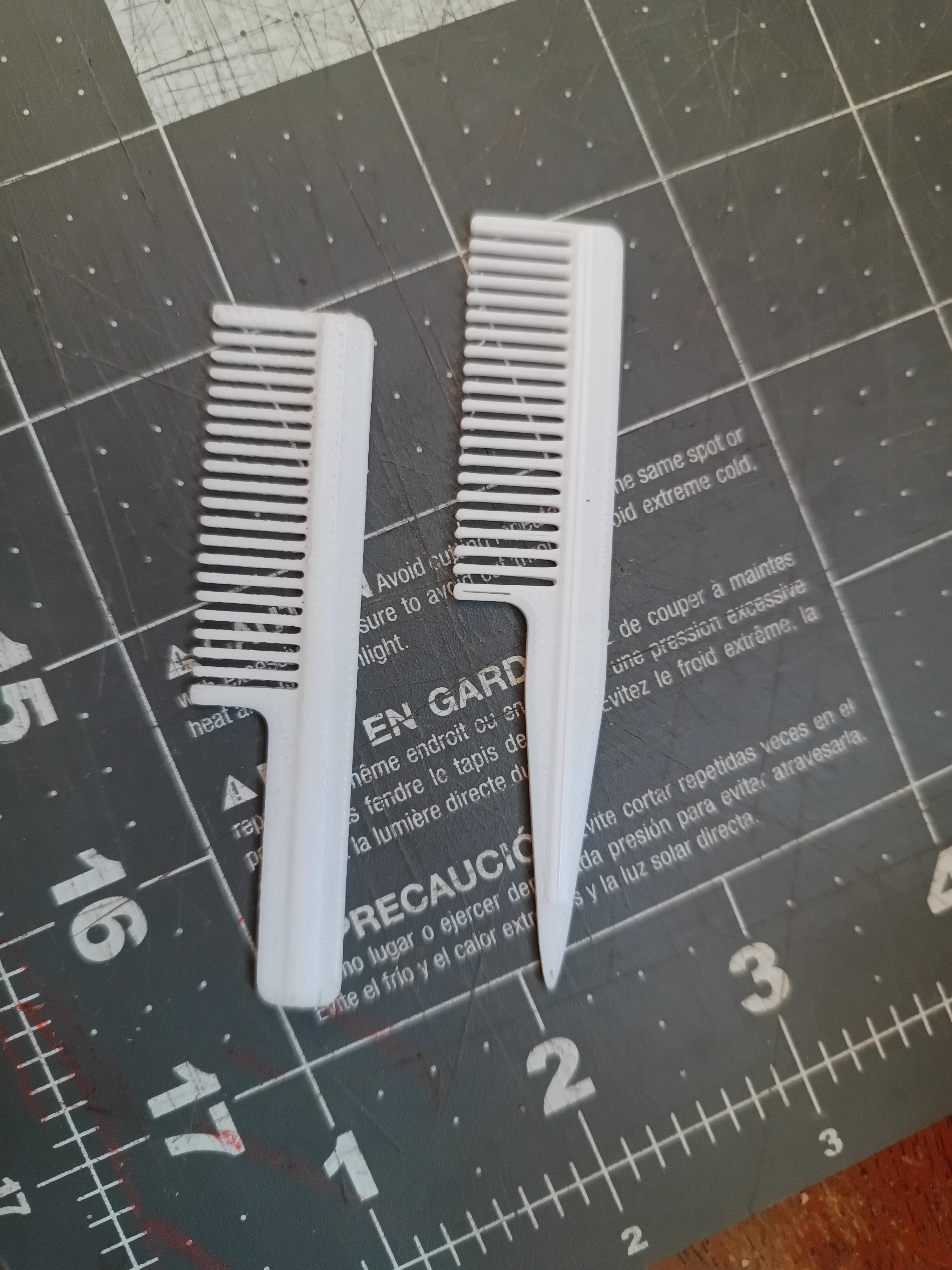 Mustache Comb