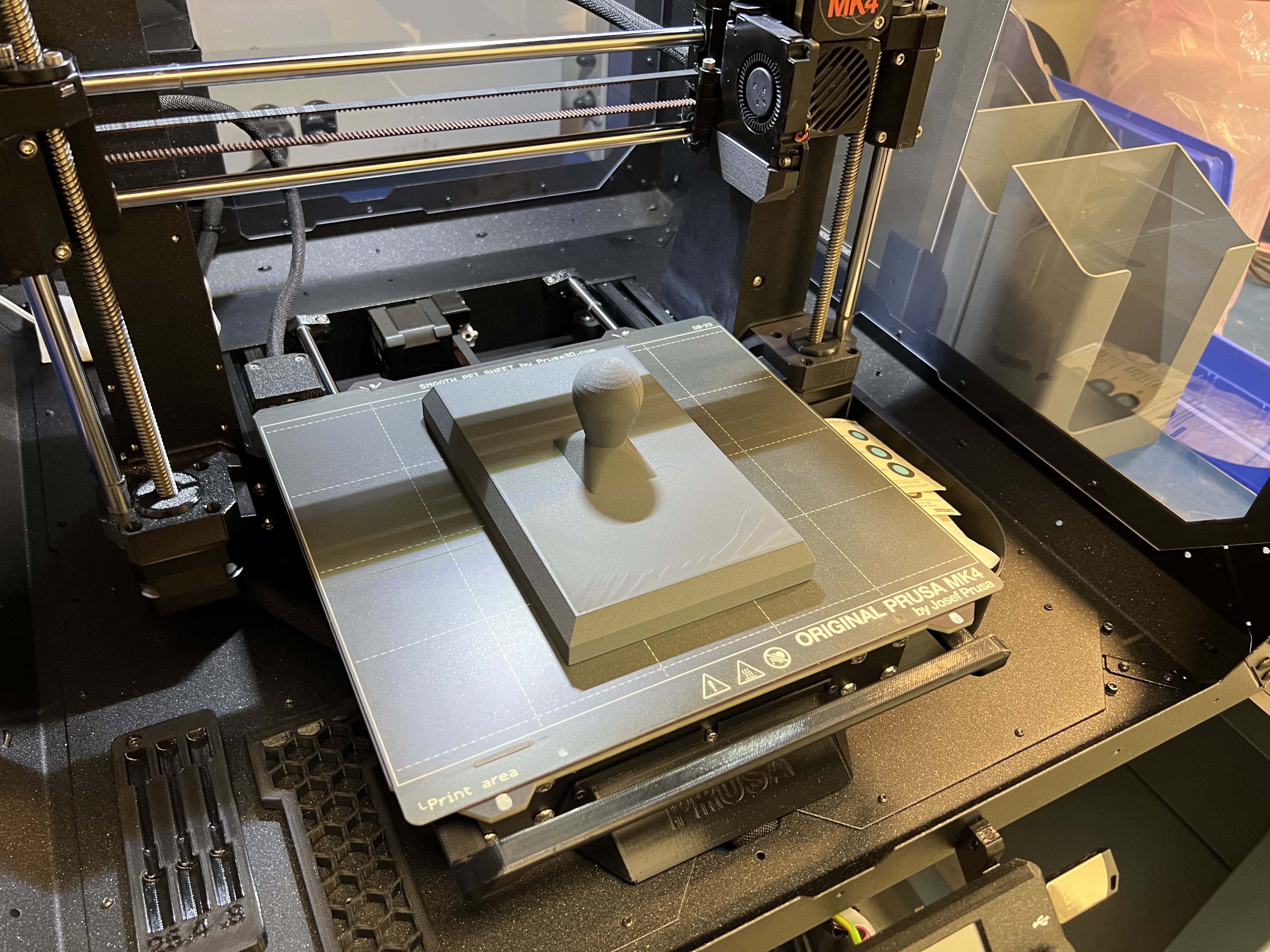 170mm x 110mm Rubber Stamp Base with Handle