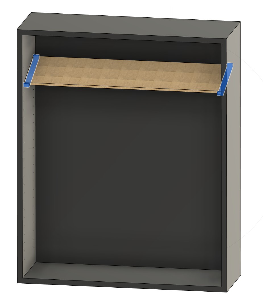 IKEA BILLY Shelves support by Clément Download free STL model