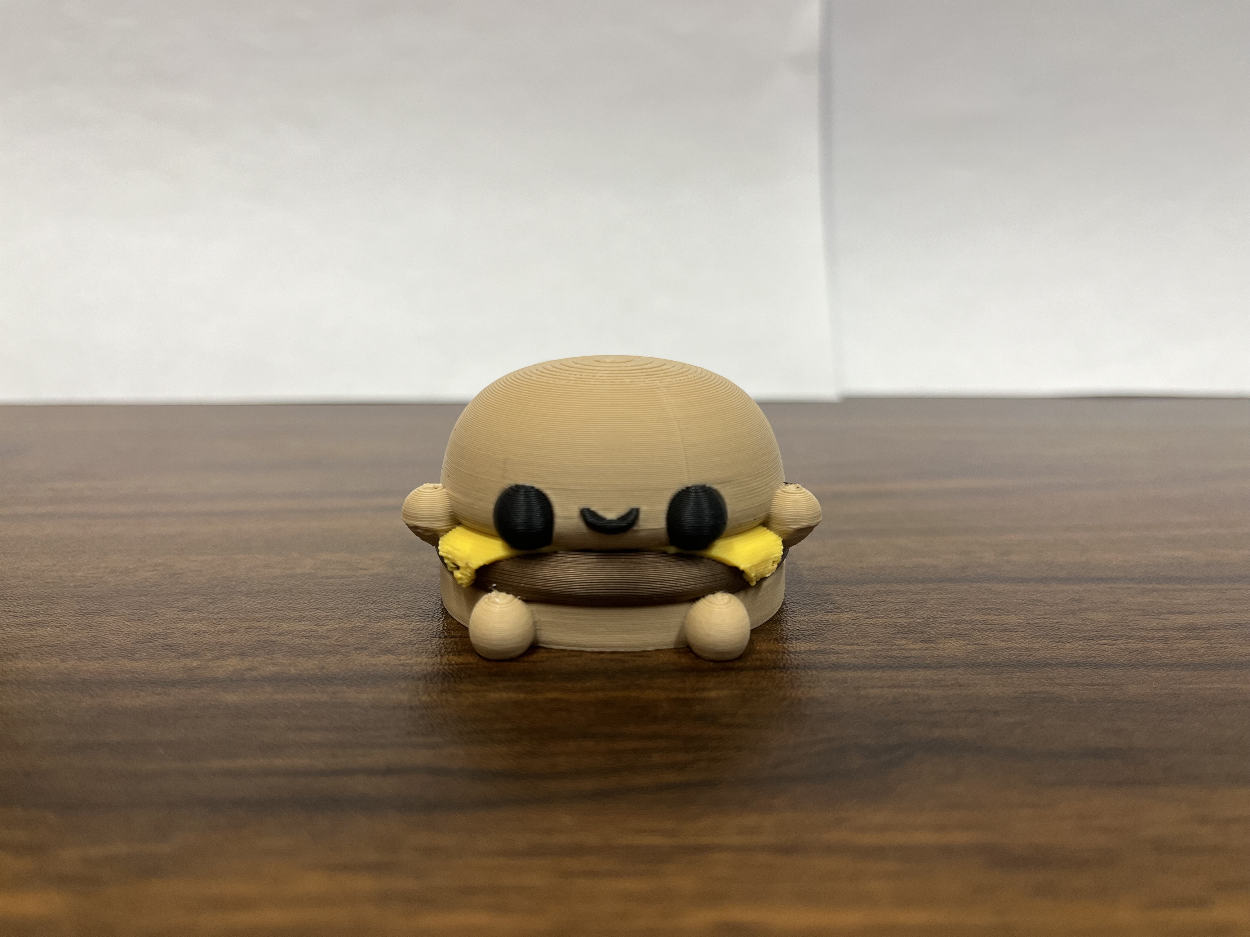 kawaii fast food - cheeseburger