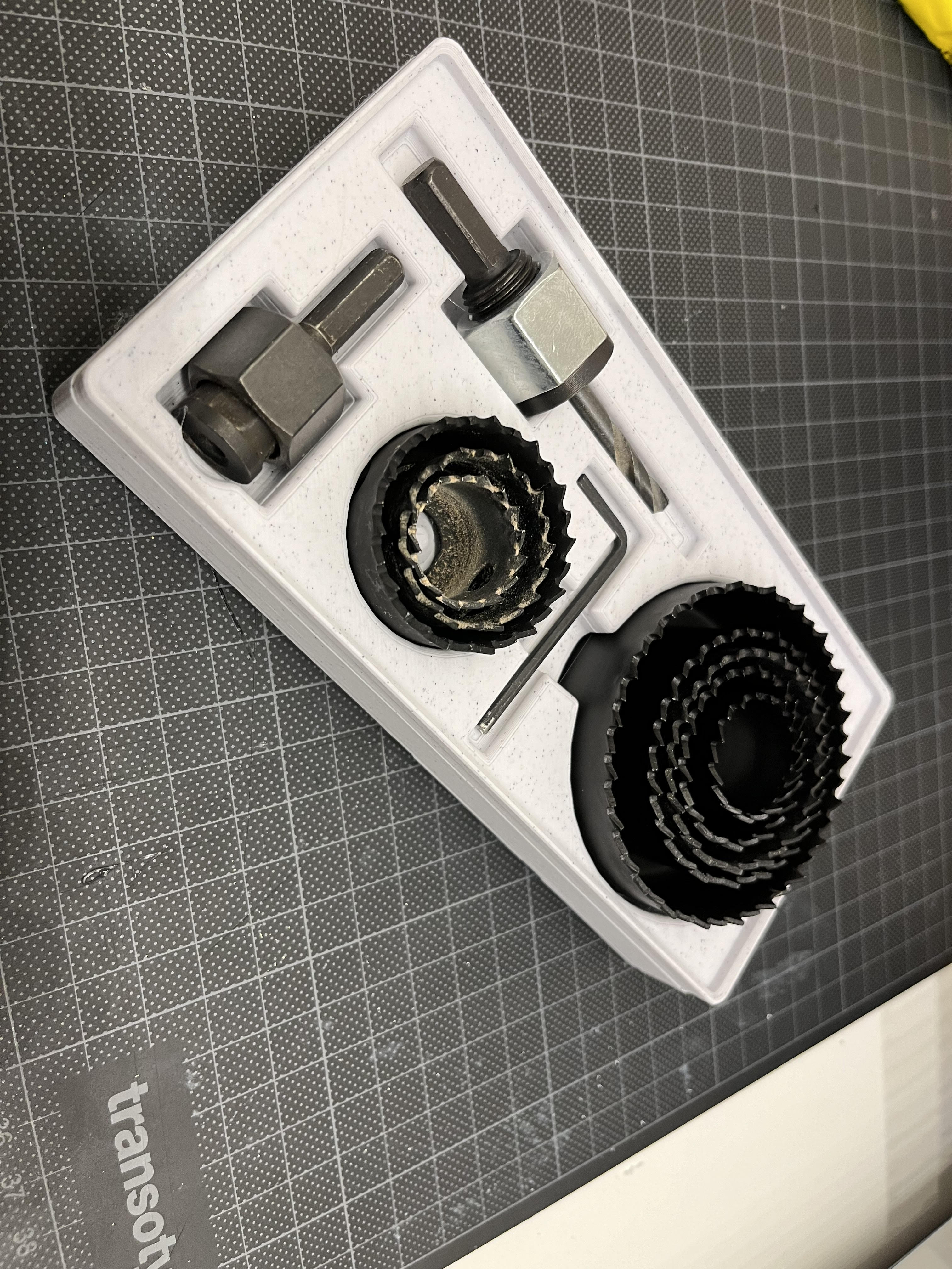 Holesaw Storage - Gridfinity