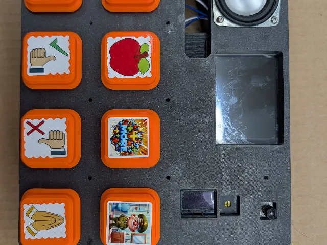 Assistive Communication Device Plastics