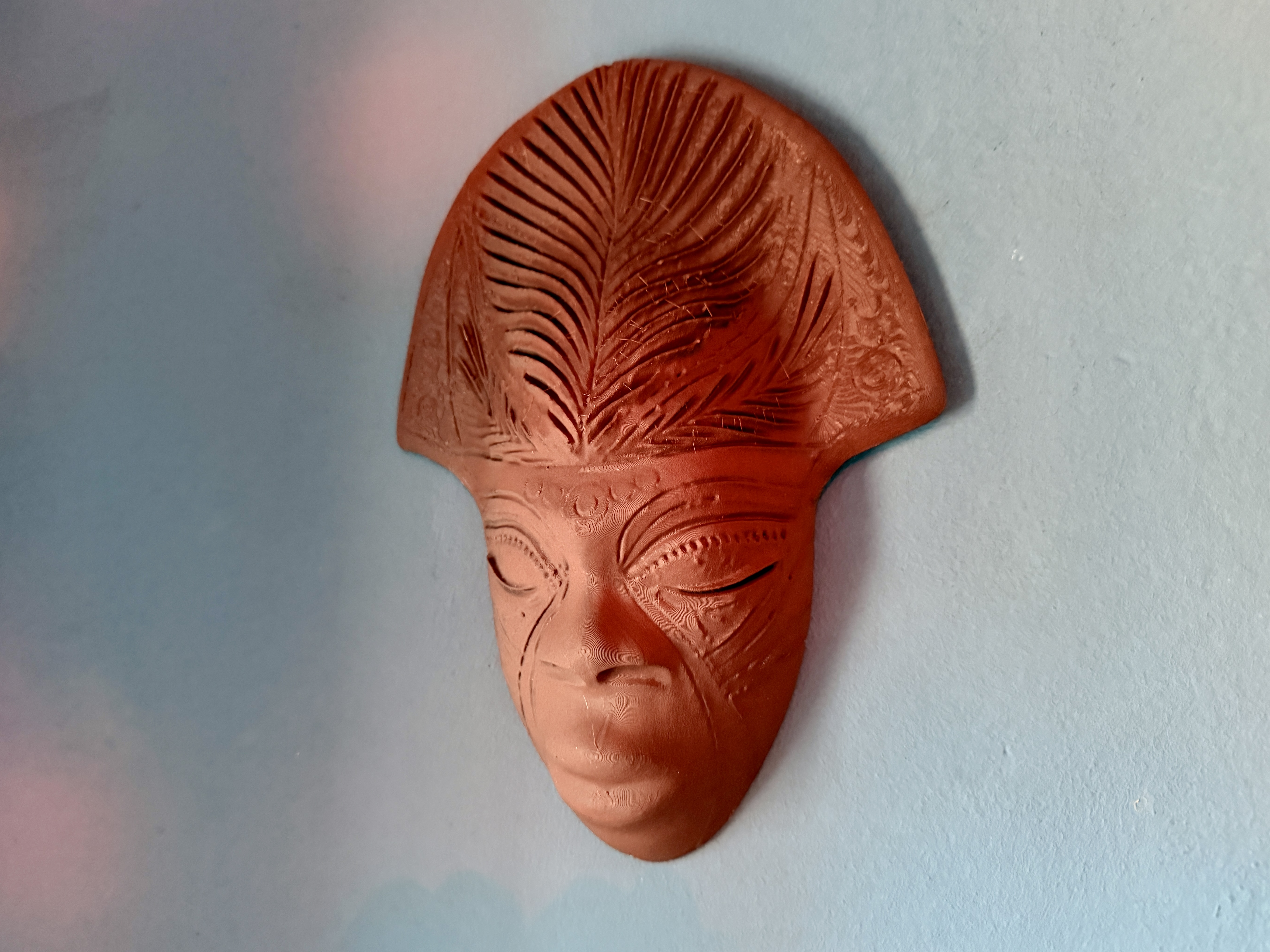 African wall mask - artwork wallart