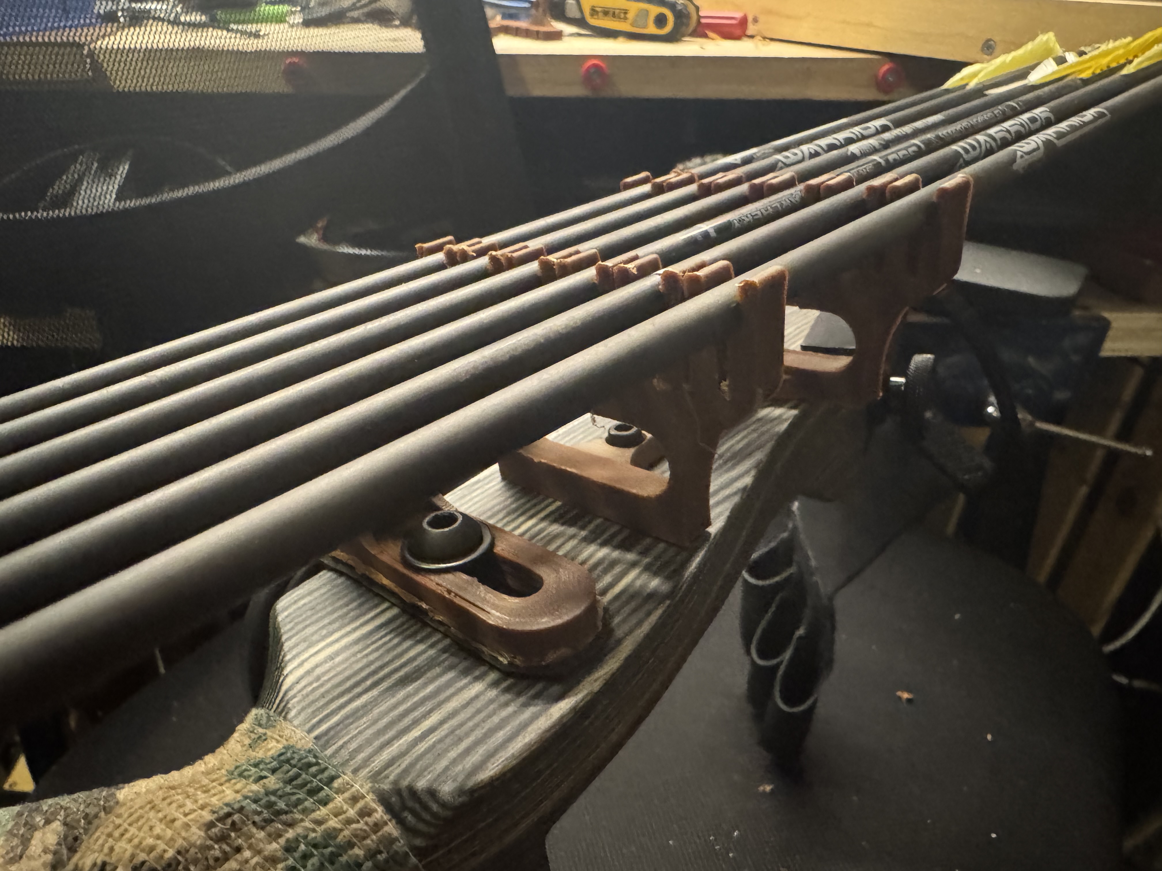 Bow Attached Recurve Quiver (remixed) with higher standoff