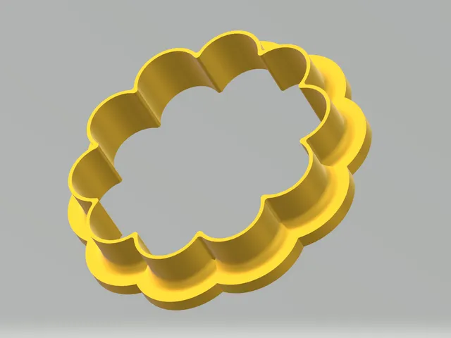 Flower cookie cutter