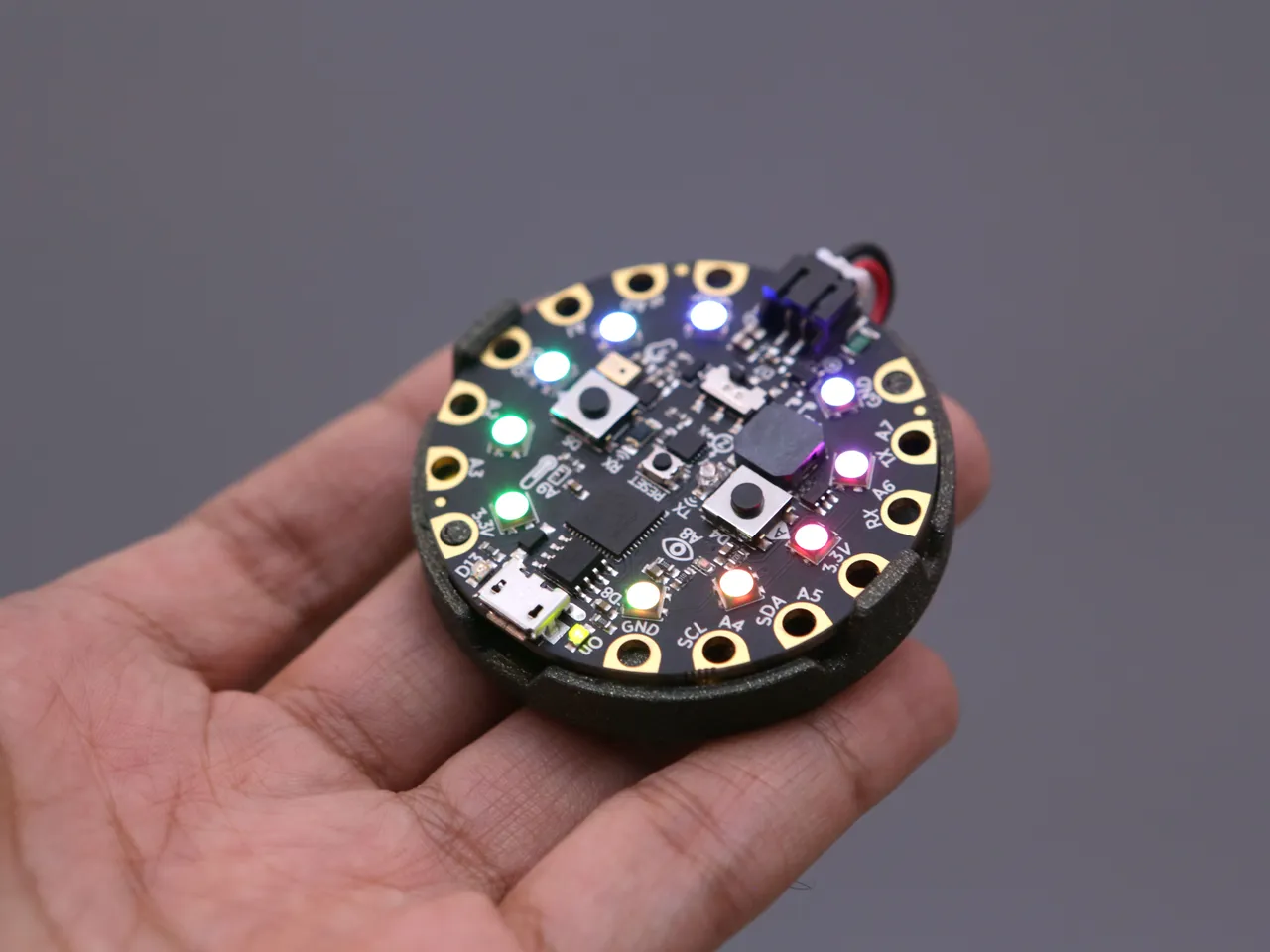 Circuit Playground Express Snap Fit Mount by Adafruit | Download free STL  model 