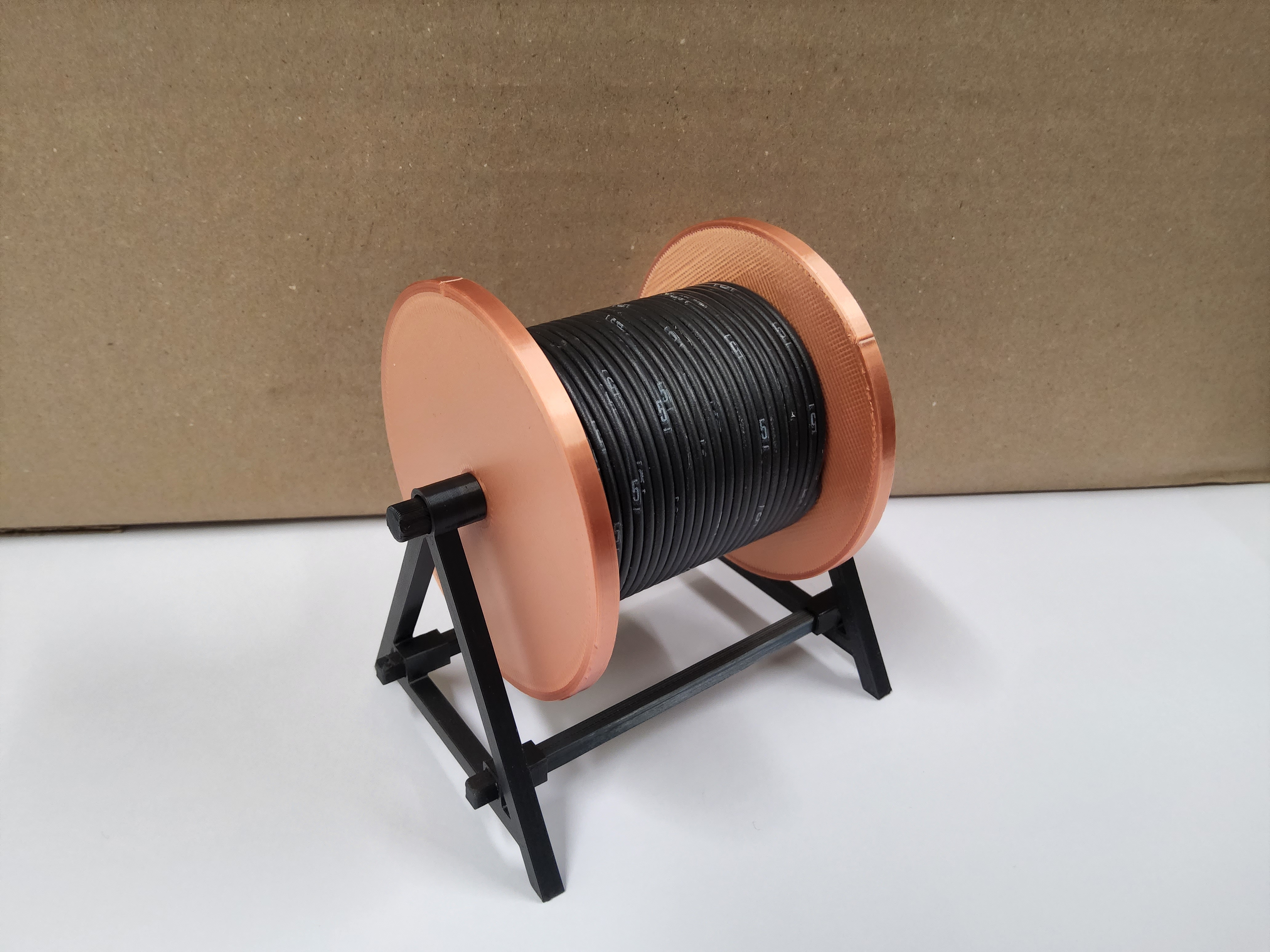 Miniatura 3 do modelo 3D Decorative cable spool