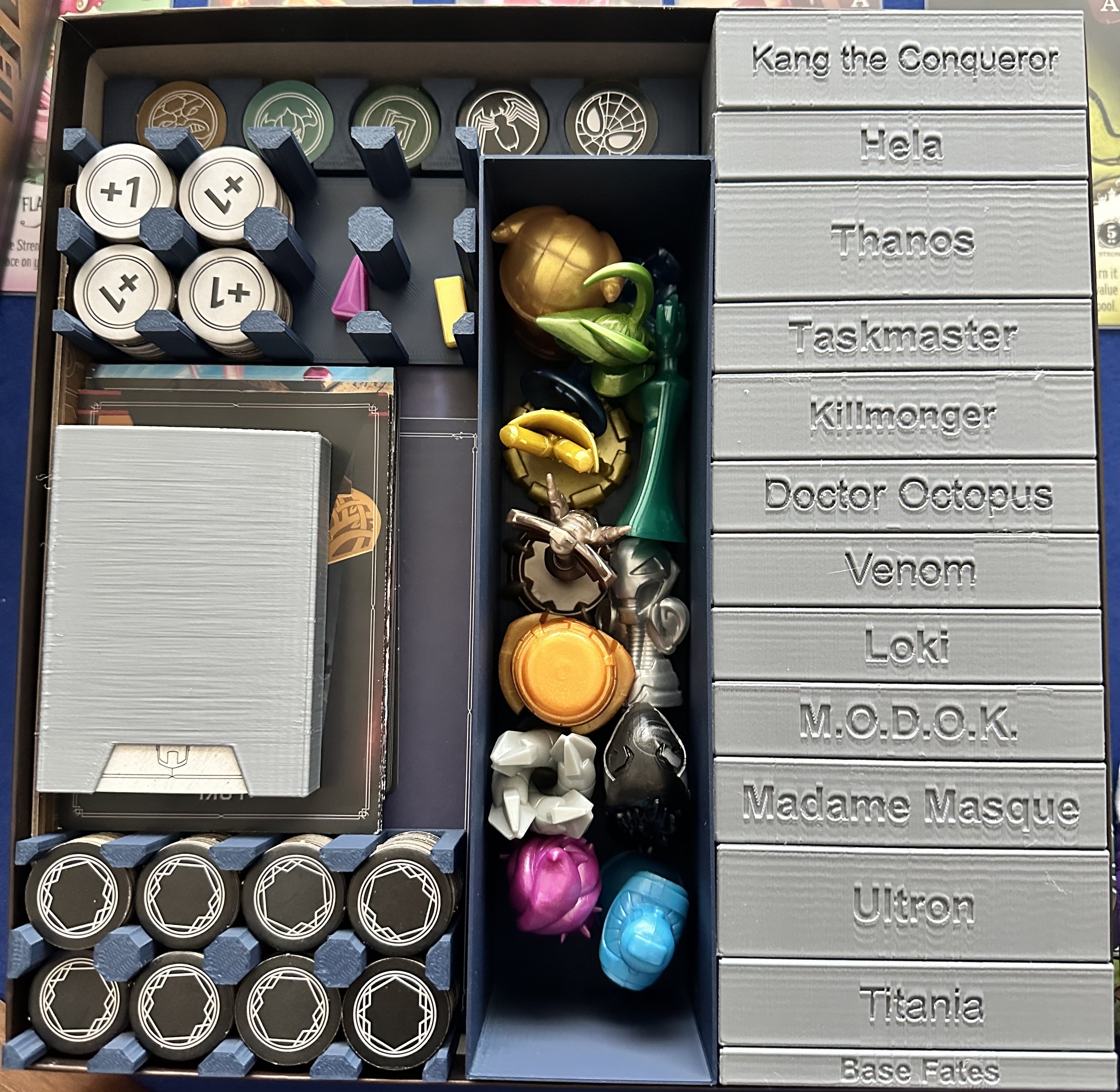 Marvel Villainous Box Organizer with Expansions