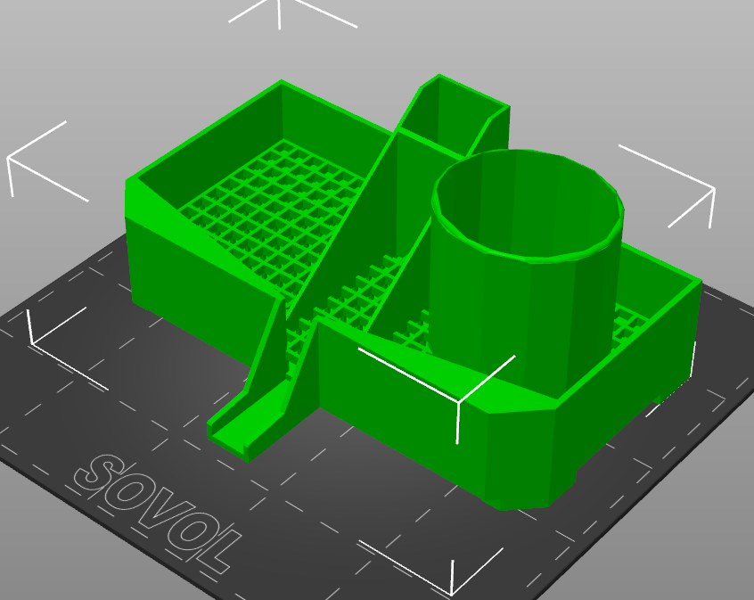 Kitchen Sink Drain Basket Remix v1