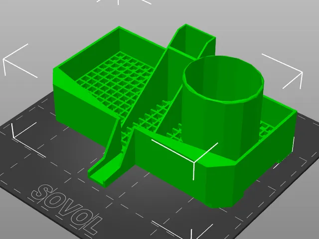 Kitchen Sink Drain Basket Remix v1