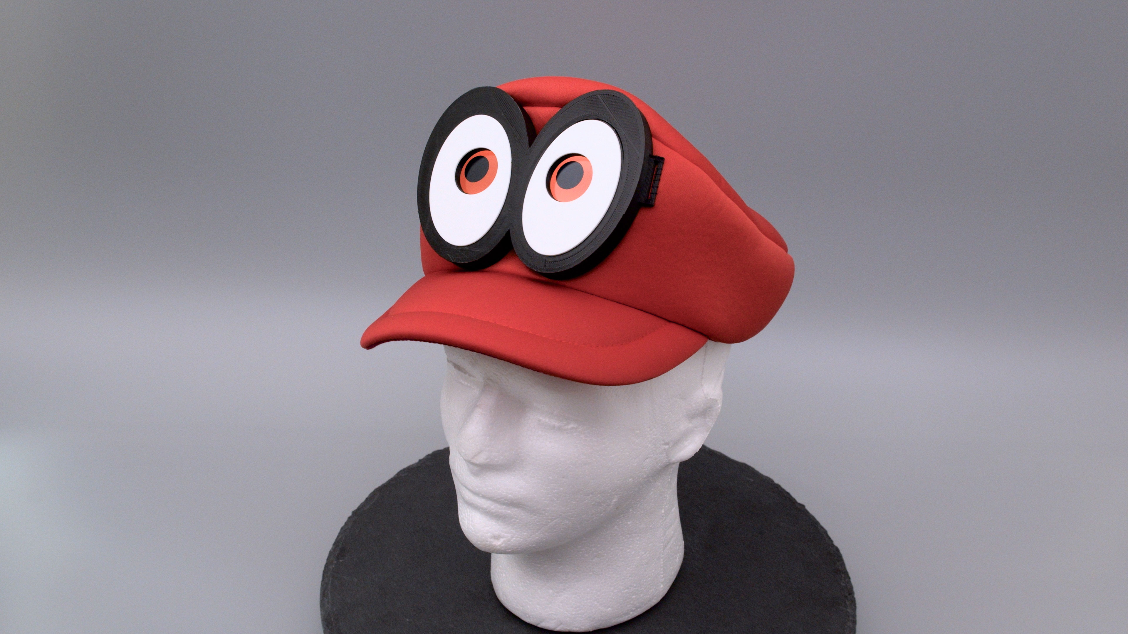 Mario Cappy Animated Eyes Hat