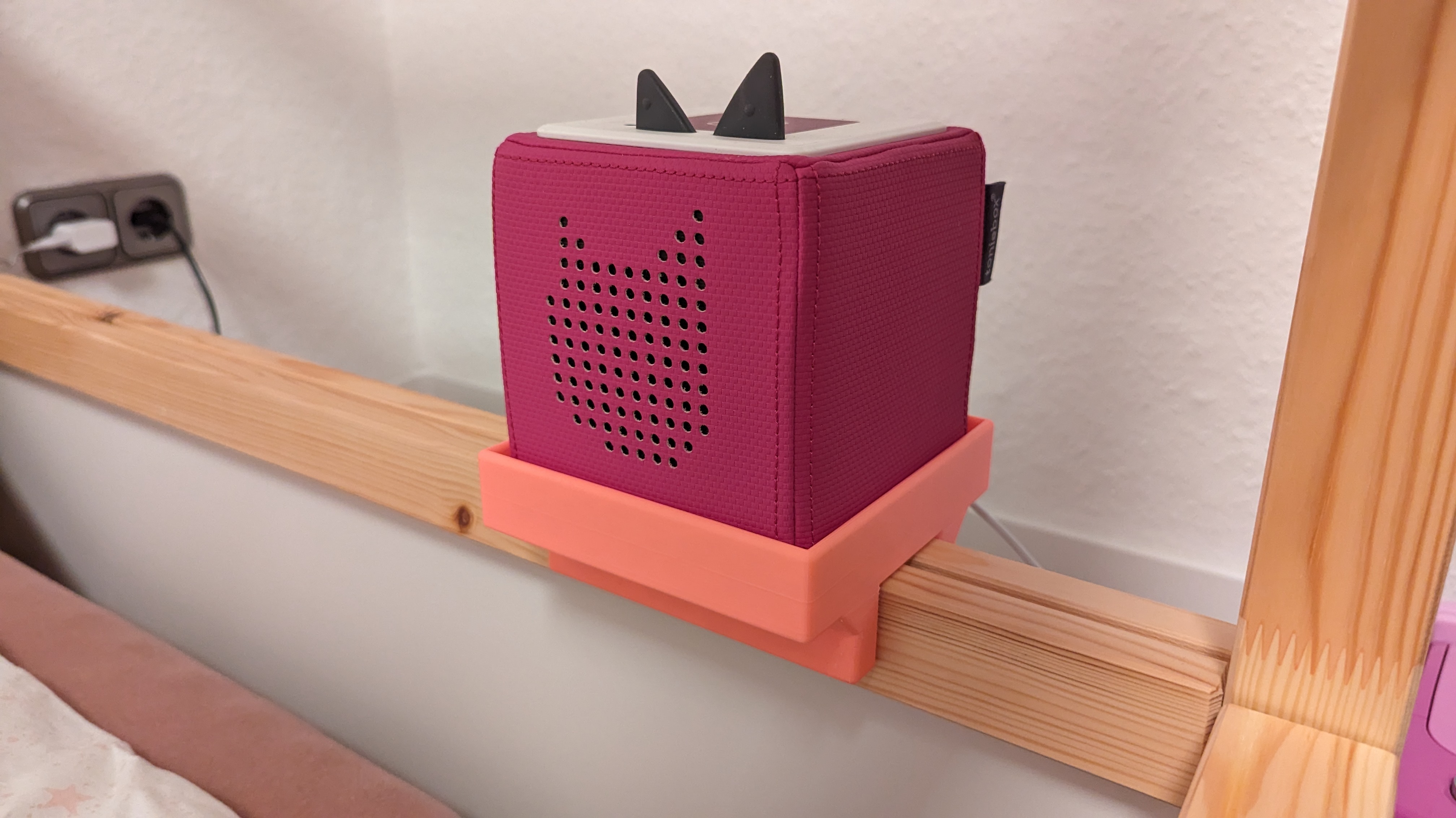 IKEA Kura Bed Toniebox Holder/Bracket