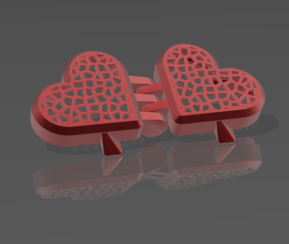 Miniatura 2 do modelo 3D Heart shaped box