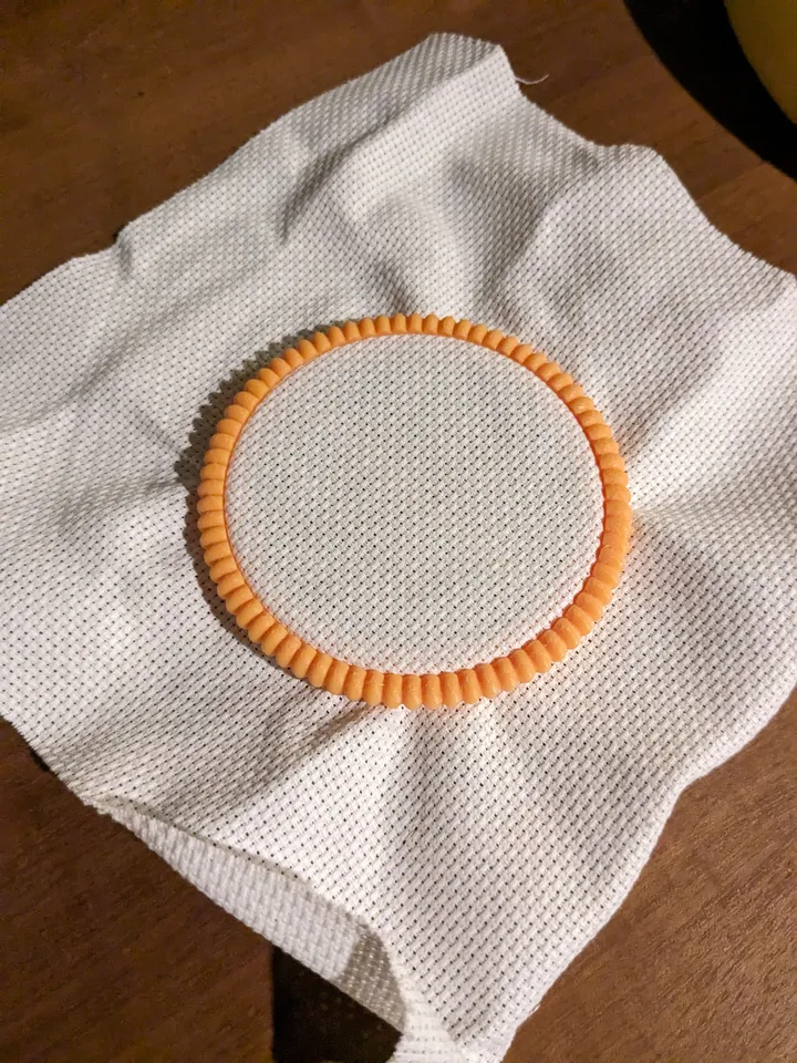 Decorative embroidery hoops for finishing work by Kelly Maguire | Download  free STL model