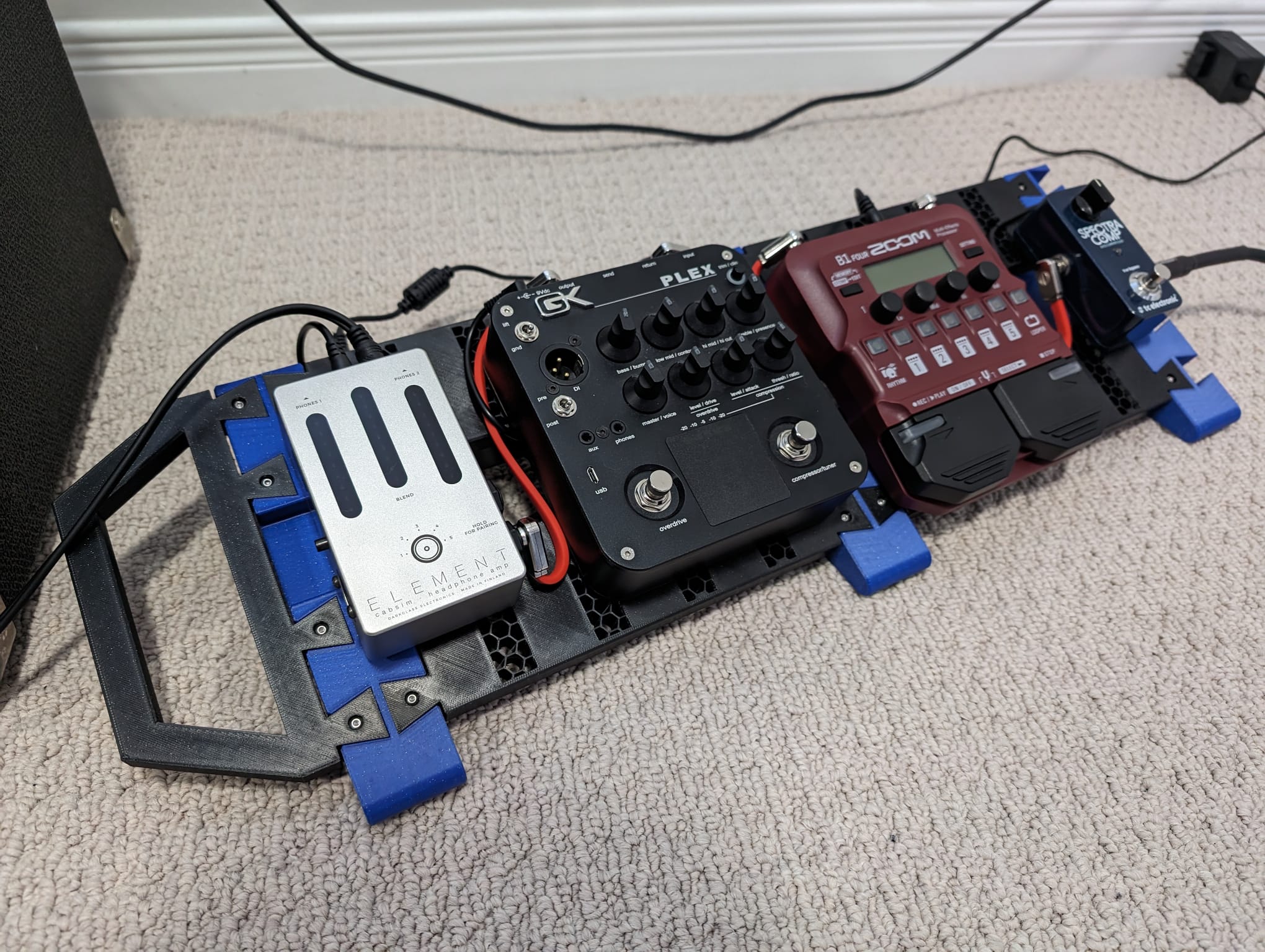 Modular Pedal Board (Hardware Fastening)