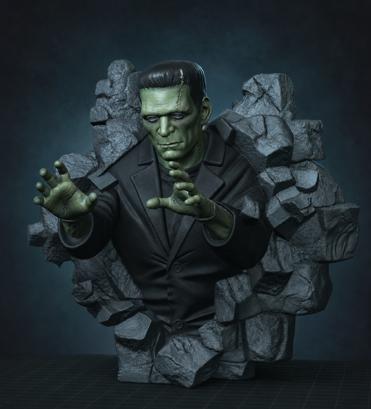 Frankenstein Wall Sculpture